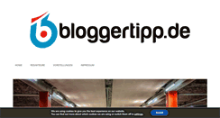 Desktop Screenshot of bloggertipp.de