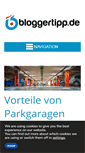 Mobile Screenshot of bloggertipp.de